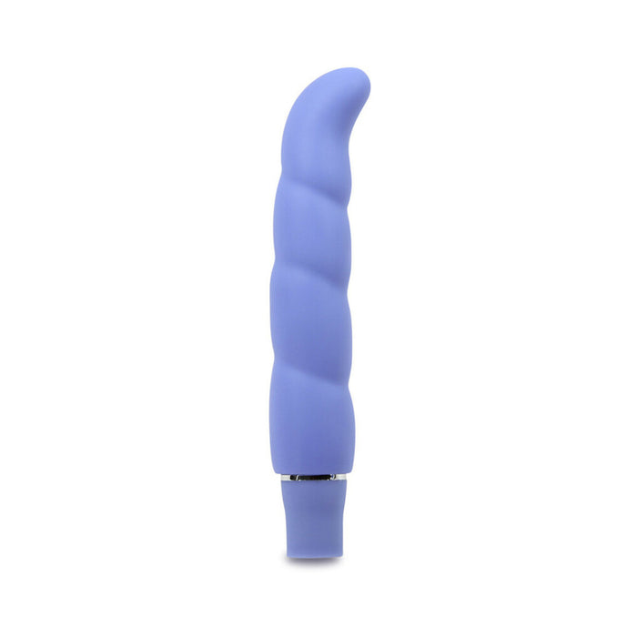 Blush Luxe Purity G Silicone Slimline G-Spot Vibrator Periwinkle