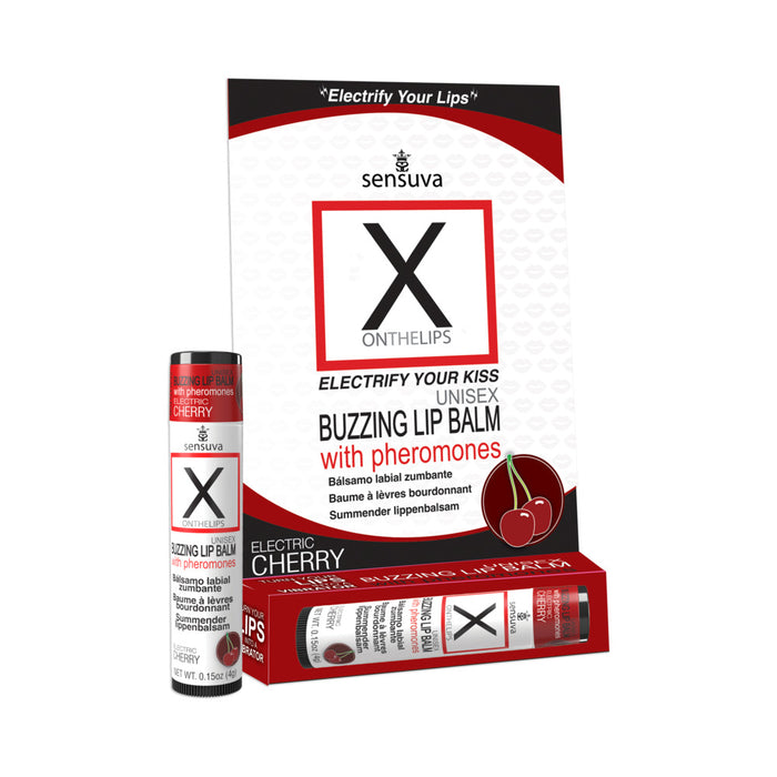 Sensuva X on the Lips Pheromone Lip Balm Cherry