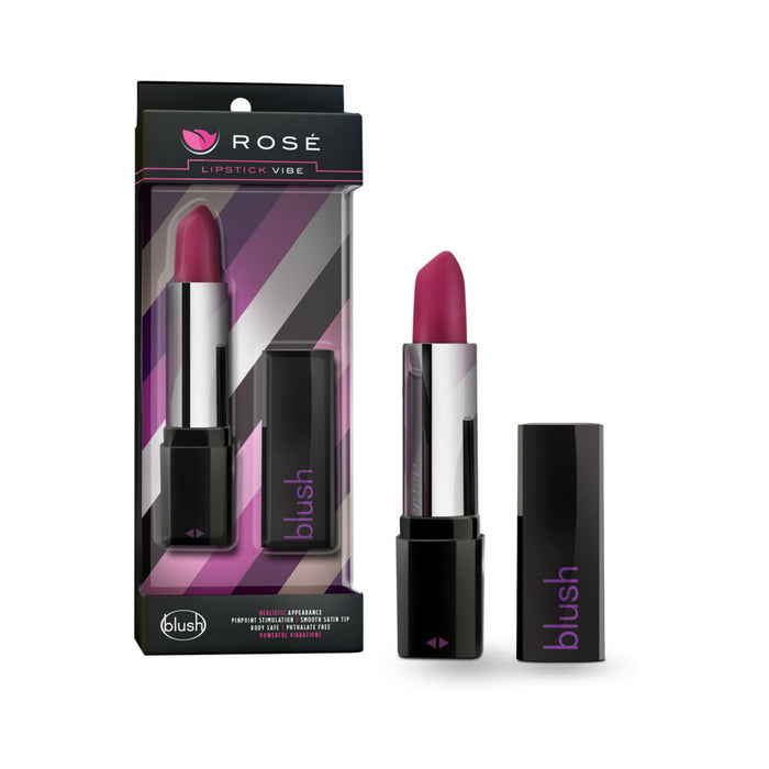 Blush Rose Lipstick Vibe Black
