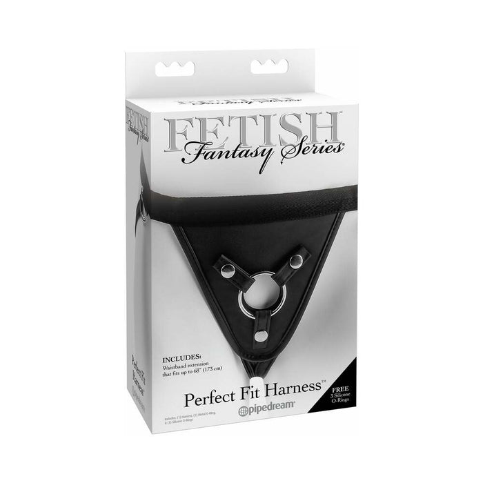 Pipedream Fetish Fantasy Series Adjustable Perfect Fit Harness Black