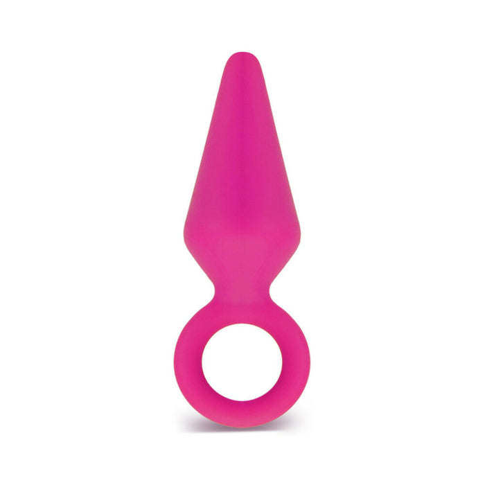 Blush Luxe Candy Rimmer Medium Silicone Anal Plug Pink