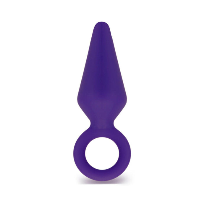 Blush Luxe Candy Rimmer Medium Silicone Anal Plug Purple