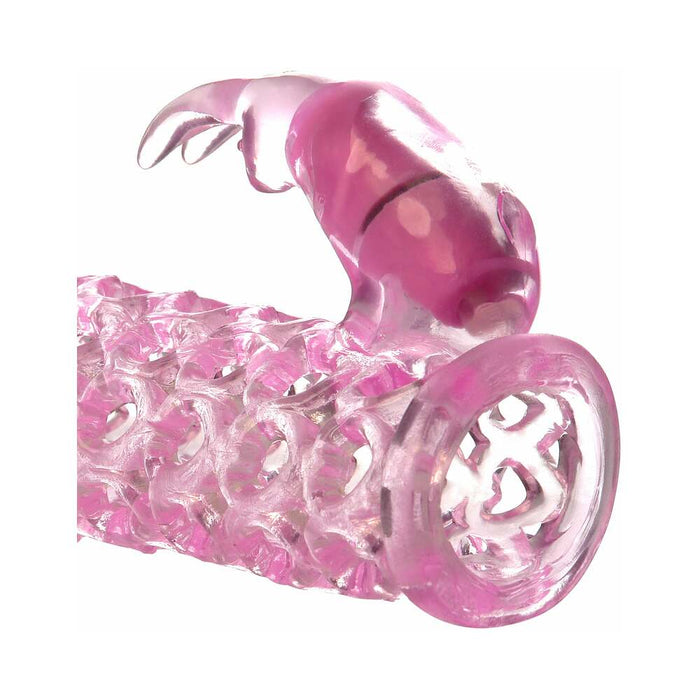 Pipedream Fantasy X-tensions Vibrating Couples Cage 1 in. Extension Pink