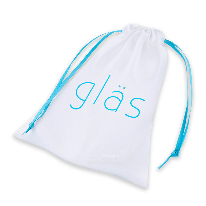 Glas 3.5 in. Galileo Glass Butt Plug