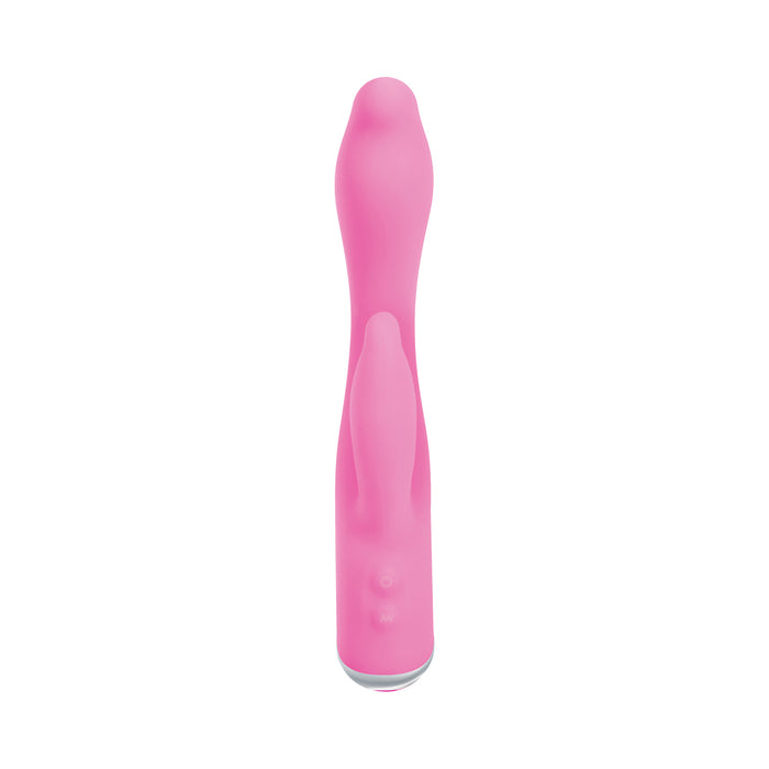 Adam & Eve G-Gasm Silicone Rabbit Vibrator Pink