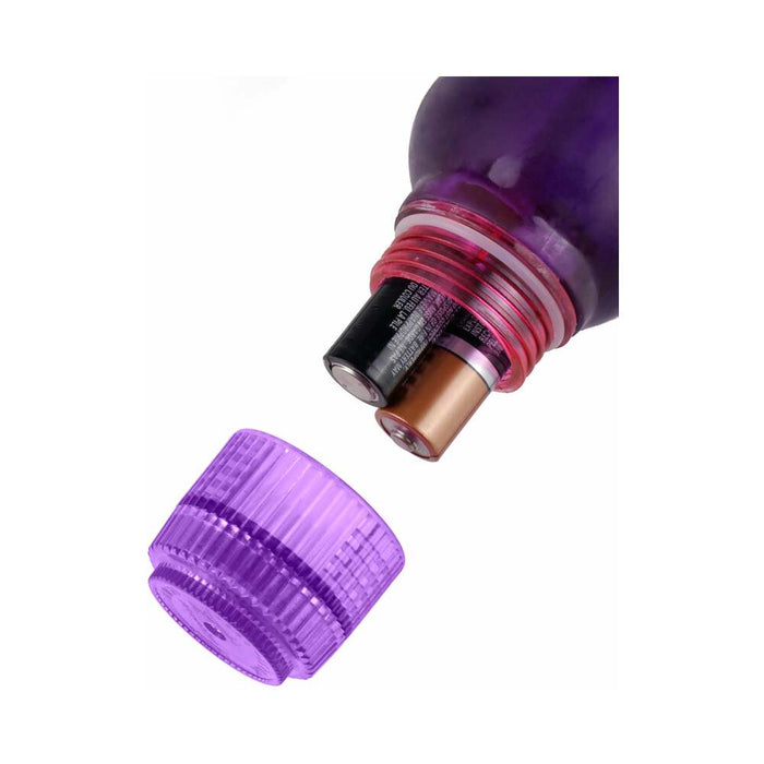 Pipedream Juicy Jewels Orchid Ecstasy Flexible Realistic Vibrator Purple