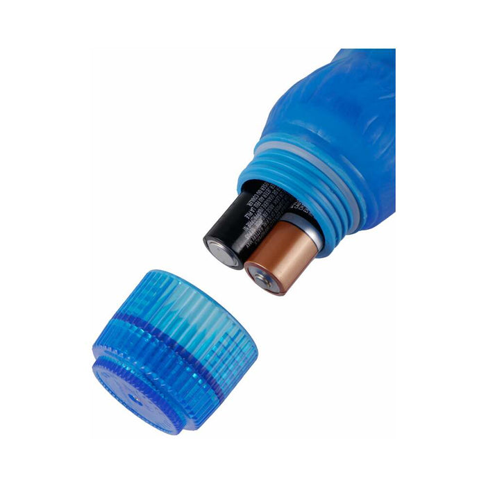 Pipedream Juicy Jewels Cobalt Breeze Flexible Realistic Vibrator Blue