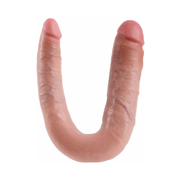 Pipedream King Cock Double Trouble Large 7 in. Realistic Dual-Ended Dildo Beige