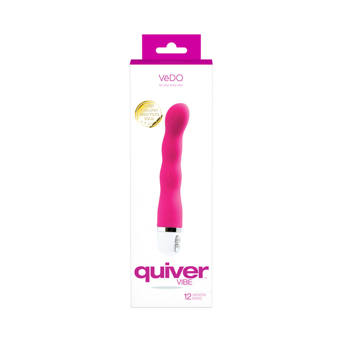 VeDO Quiver Mini Vibe Hot In Bed Pink