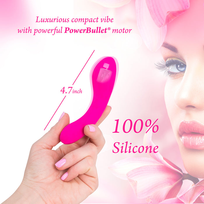 Swan Mini Massager Wand Pink