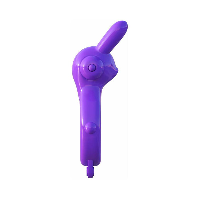 Pipedream Fantasy C-Ringz Vibrating Ultimate Rabbit Ring With Ears Purple