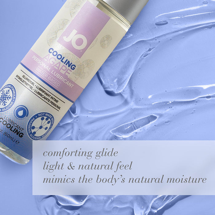 JO Agape Cooling Water-Based Lubricant 2 oz.