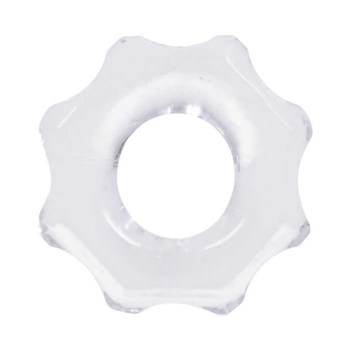 Rock Solid Gear Clear C Ring in a Clamshell