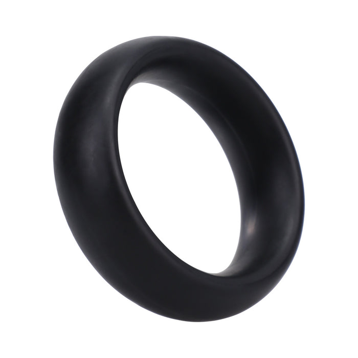 Rock Solid Silicone Black C Ring, Medium (1 7/8in) in a Clamshell