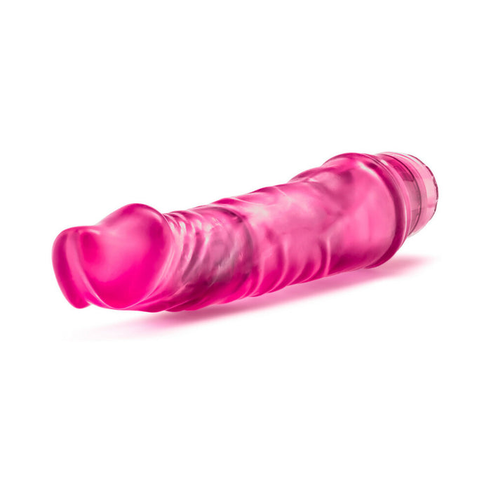 Blush B Yours Vibe 6 Realistic 9.25 in. Vibrating Dildo Pink