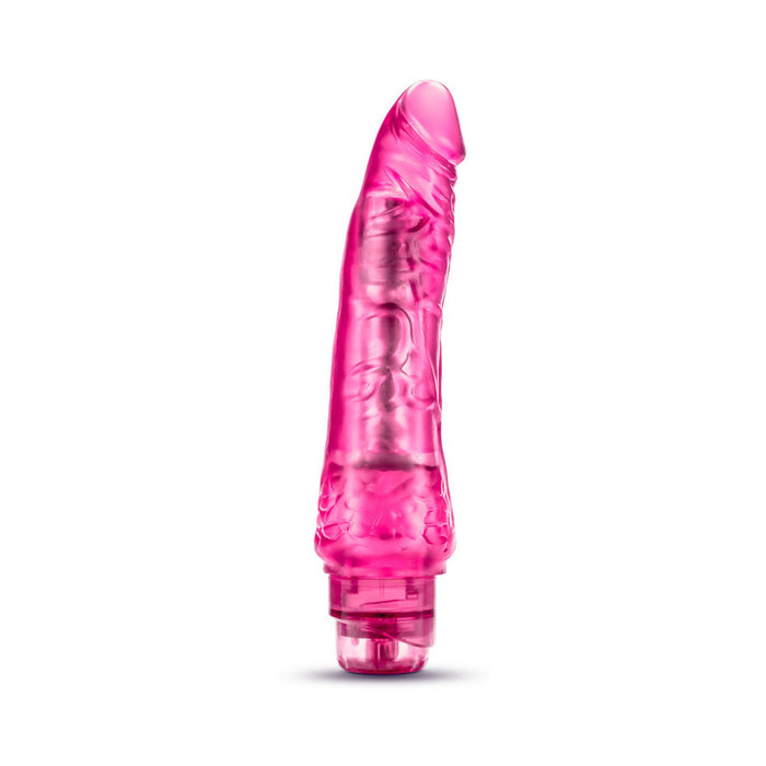 Blush B Yours Vibe 7 Realistic 8.75 in. Vibrating Dildo Pink