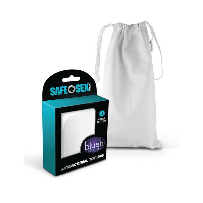 Blush Safe Sex Antibacterial Toy Bag Large 24-Piece Counter Display