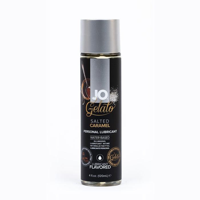 JO Gelato Salted Caramel Flavored Water-Based Lubricant 4 oz.