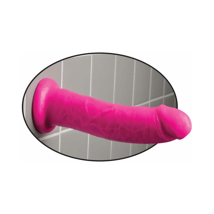 Pipedream Dillio 8 in. Realistic Dildo With Suction Cup Pink