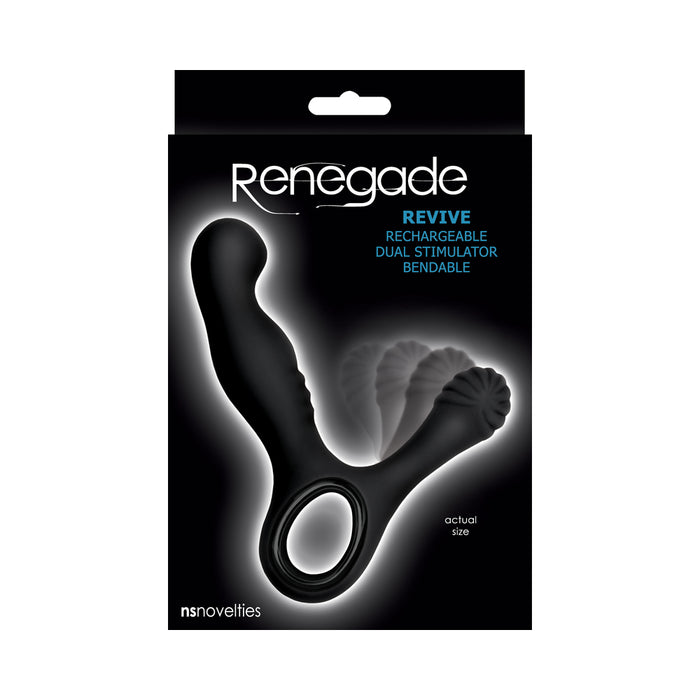 Renegade Revive Rechargeable Bendable Dual Stimulator