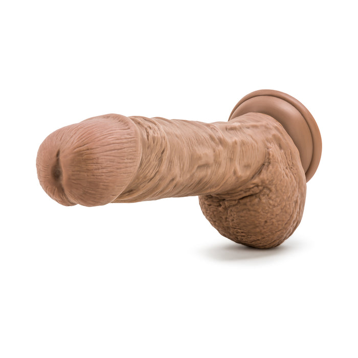 Coverboy Your Personal Trainer Realistic 9 in. Dildo with Balls & Suction Cup Tan