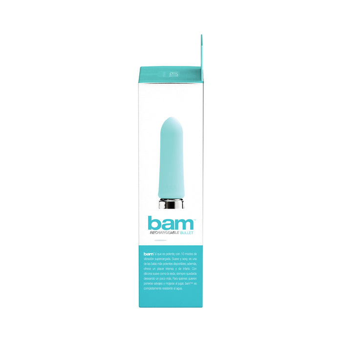 VeDO Bam Rechargeable Bullet - Tease Me Turquoise