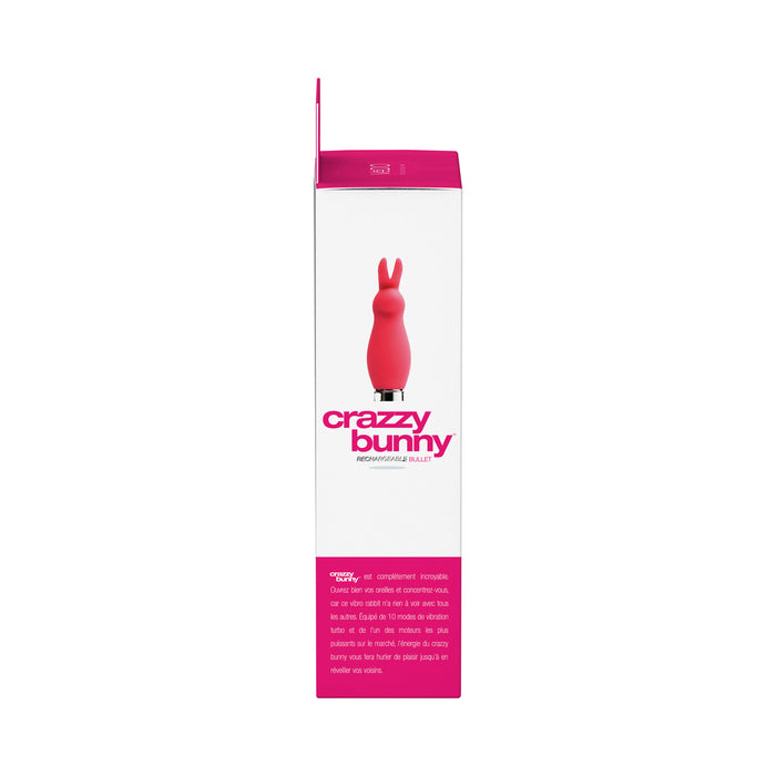 VeDO Crazzy Bunny Rechargeable Mini Vibe - Pretty In Pink