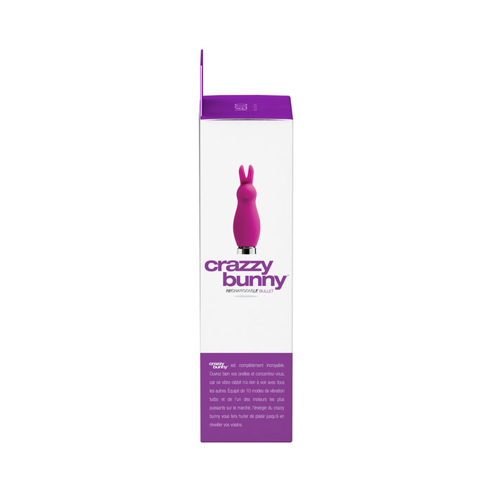 VeDO Crazzy Bunny Rechargeable Mini Vibe - Perfectly Purple