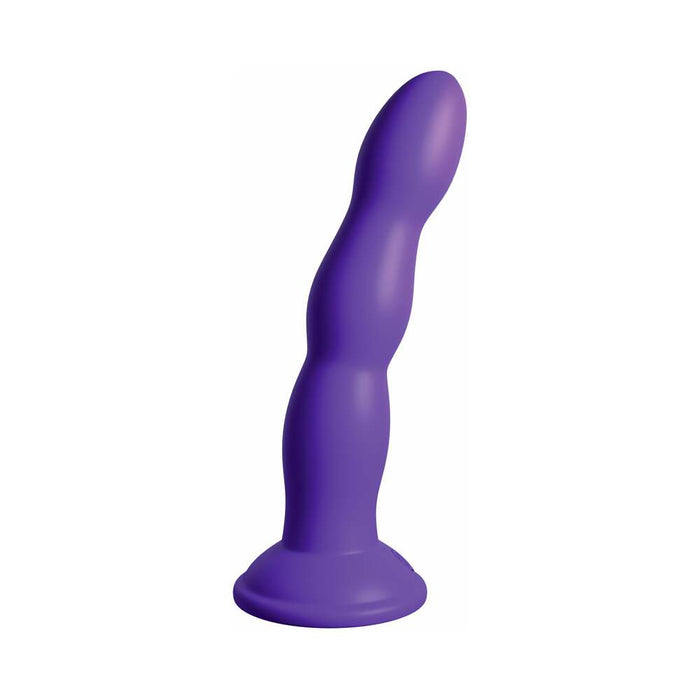 Pipedream Dillio 6 in. Twister Dildo With Suction Cup Purple