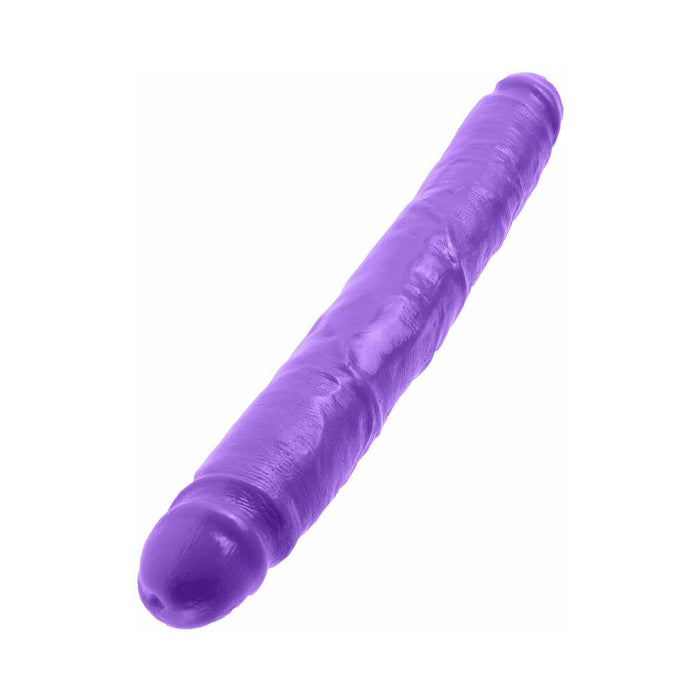 Pipedream Dillio 12 in. Double Dong Realistic Dual-Ended Dildo Purple
