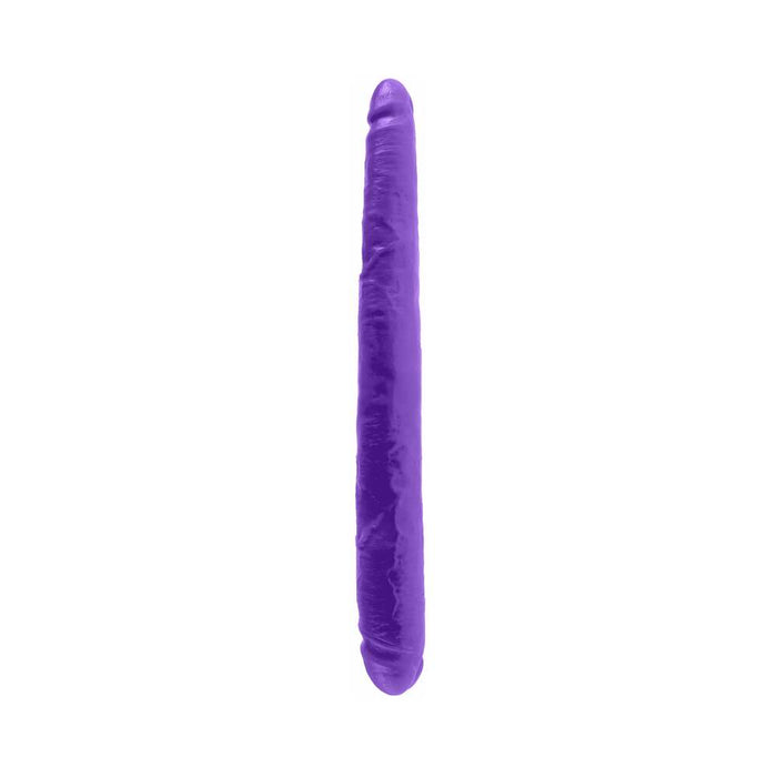 Pipedream Dillio 16 in. Double Dong Realistic Dual-Ended Dildo Purple