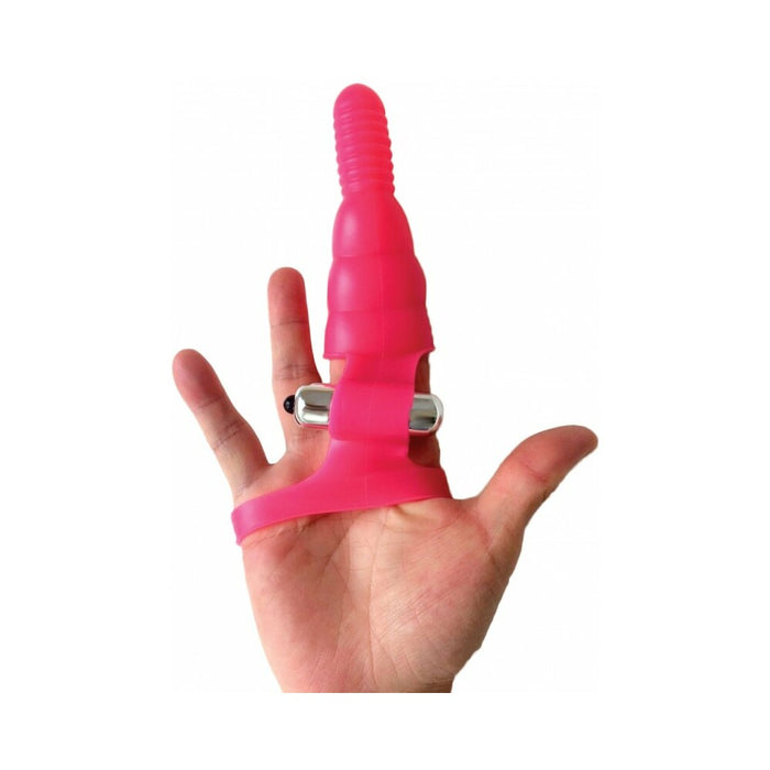 Wet Dreams Wrist Rider Dual Motor Finger Play Sleeve With Wrist Strap Multi Speed