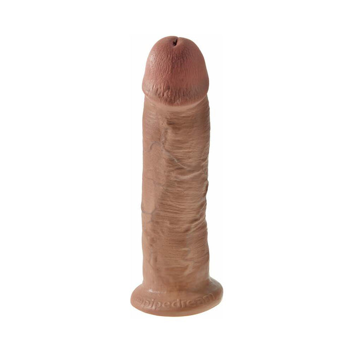 King Cock 10 in. Cock Realistic Dildo With Suction Cup Tan
