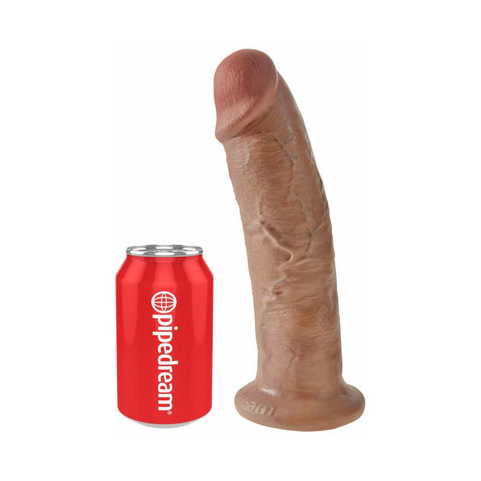 Pipedream King Cock 10 in. Cock Realistic Dildo With Suction Cup Tan