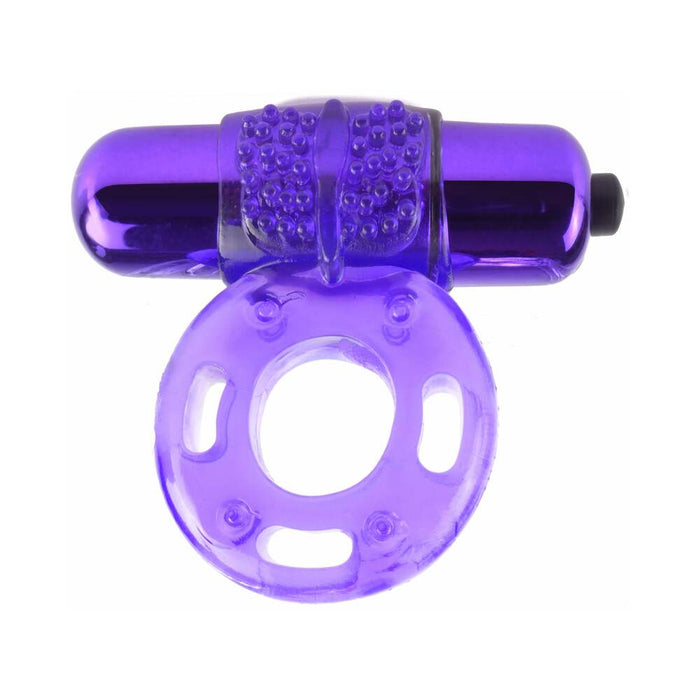 Pipedream Fantasy C-Ringz Vibrating Super Ring Purple