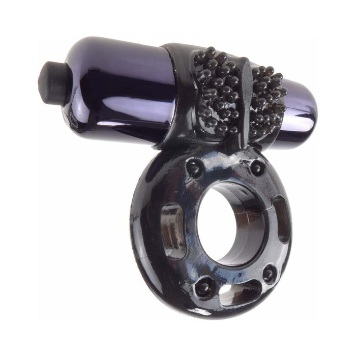 Pipedream Fantasy C-Ringz Vibrating Super Ring With Bullet Black