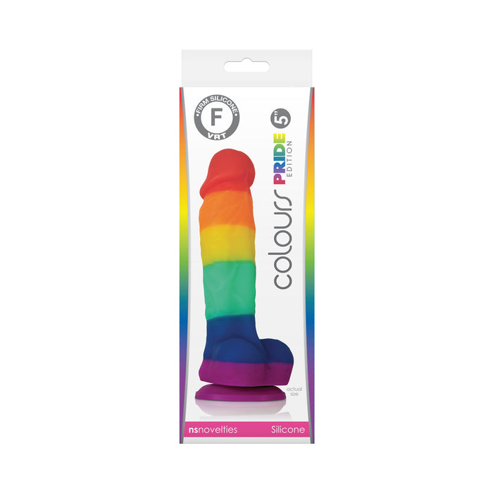Colours Pride Edition 5 in. Dildo Rainbow