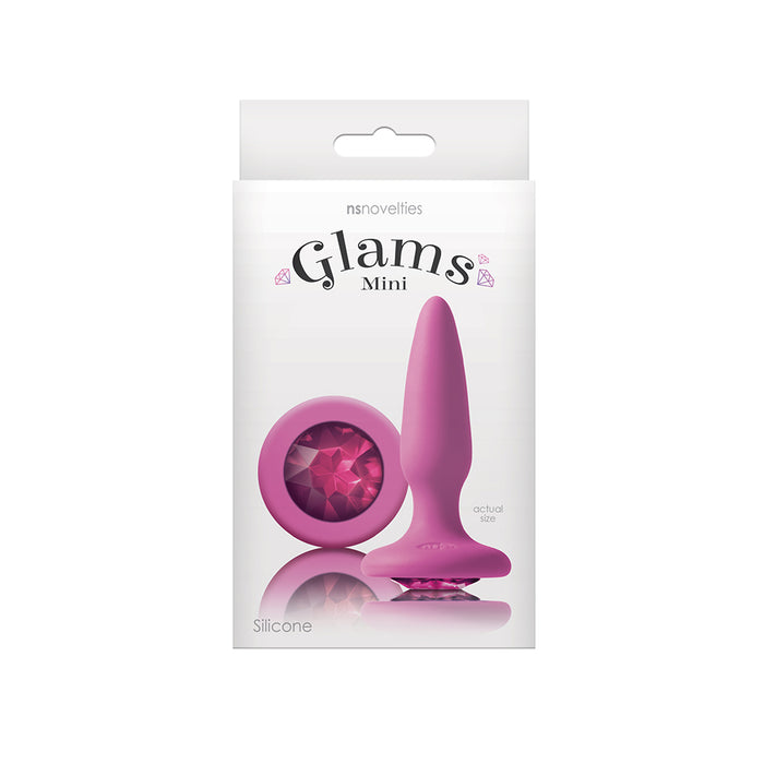 Glams Mini Anal Plug Pink Gem