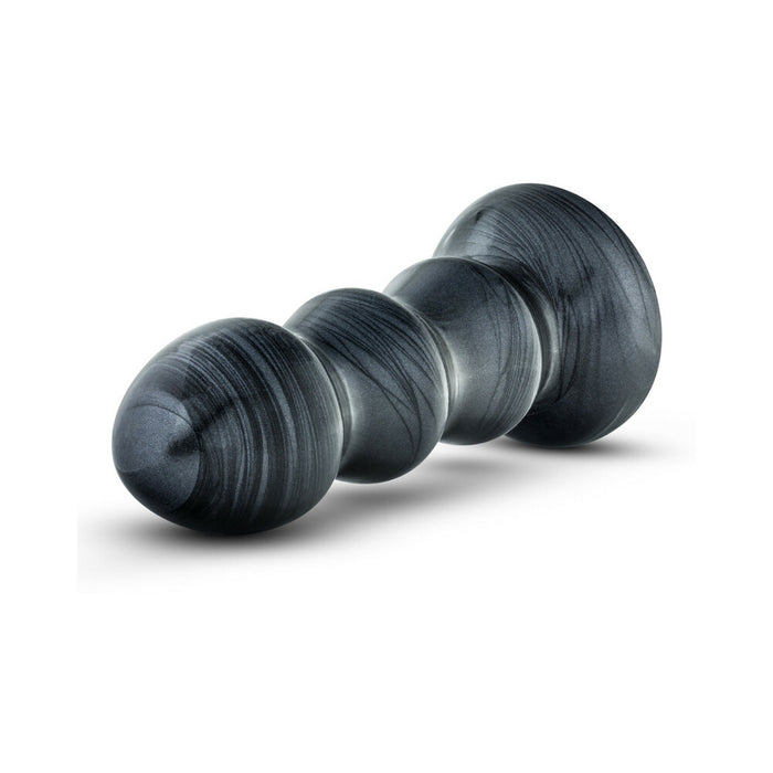 Blush Jet Black Jack 7 in. Anal Plug Carbon Metallic Black