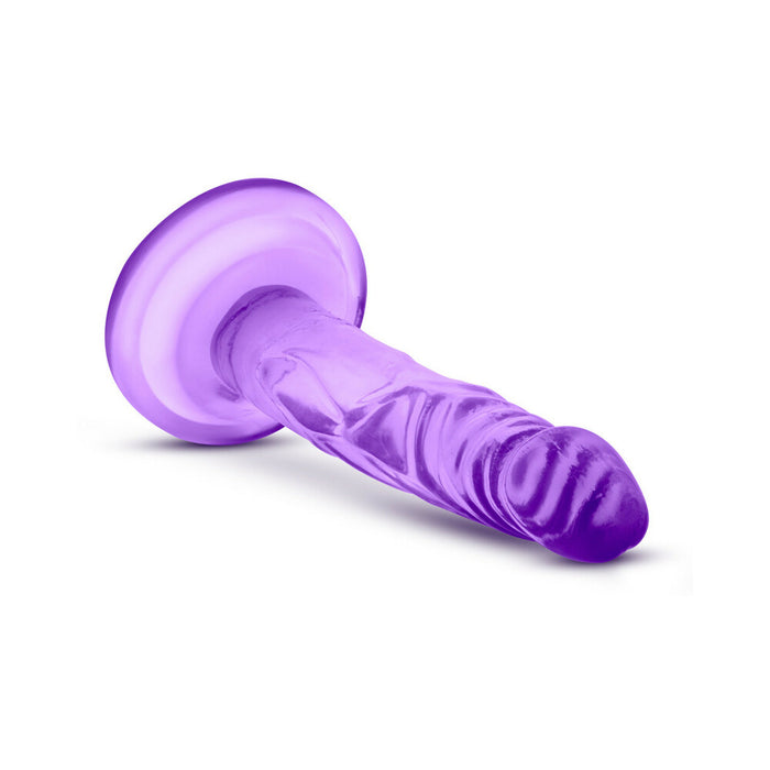 Blush Naturally Yours 5 in. Mini Cock Realistic Dildo with Suction Cup Purple
