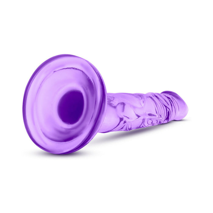 Blush Naturally Yours 5 in. Mini Cock Realistic Dildo with Suction Cup Purple