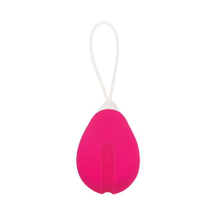 Evolved Rechargeable Remote-Controlled Silicone Egg Vibrator Pink