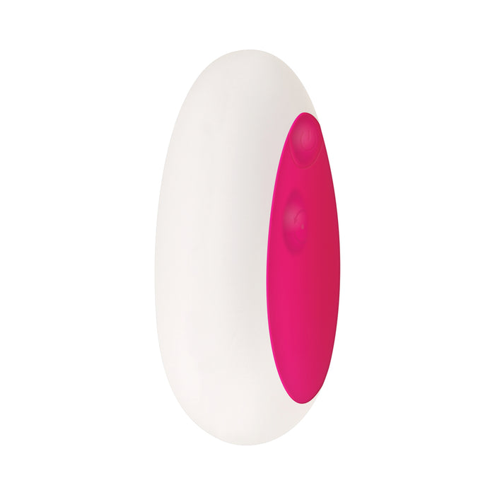 Evolved Rechargeable Remote-Controlled Silicone Egg Vibrator Pink