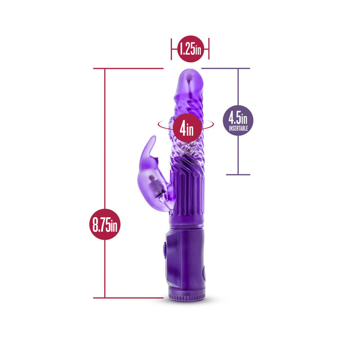 B Yours Beginner's Bunny Rabbit Vibrator Purple