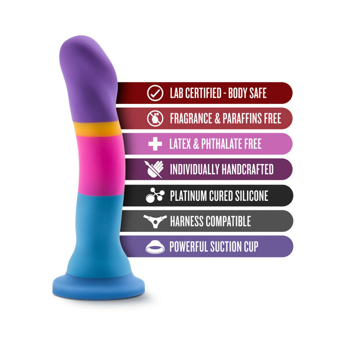 Blush Avant D1 Hot 'n' Cool 7.5 in. Silicone Dildo with Suction Cup