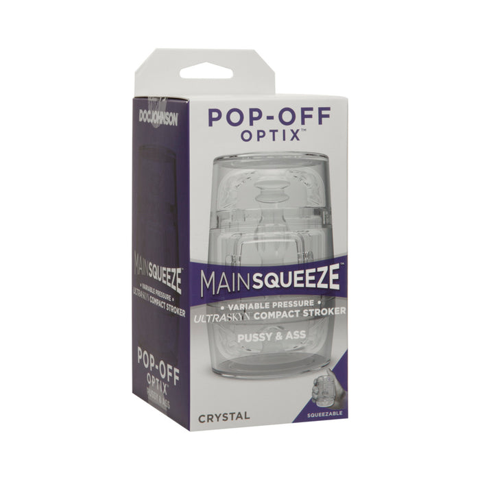 Main Squeeze POP-OFF OPTIX Pussy&Ass Crystal