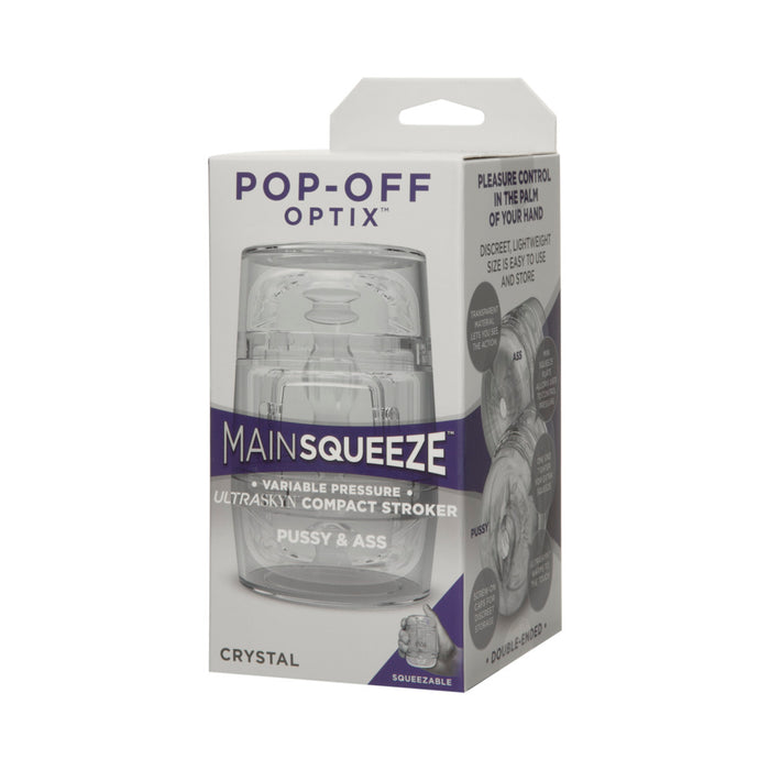 Main Squeeze POP-OFF OPTIX Pussy&Ass Crystal