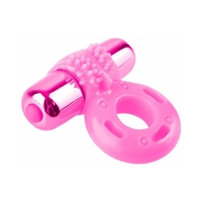 Pipedream Neon 3-Piece Silicone Vibrating Couples Kit Pink