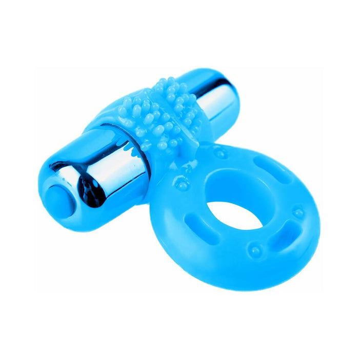 Pipedream Neon 3-Piece Silicone Vibrating Couples Kit Blue