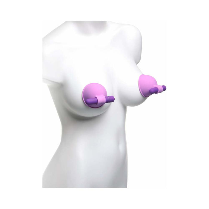 Pipedream Fantasy For Her Silicone Vibrating Breast Suck-Hers Purple